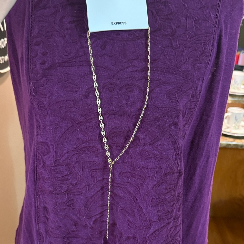 Express Gold Necklace Brand New